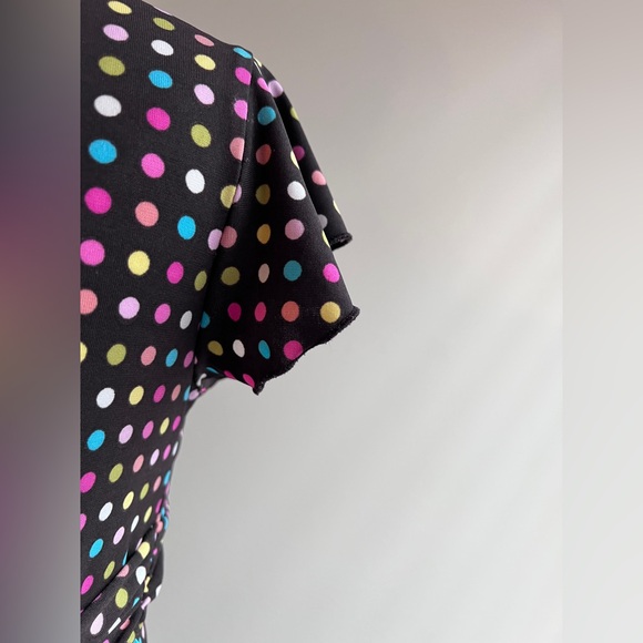 Cato girls size 16 dress multicolor polkadots - Picture 6 of 12